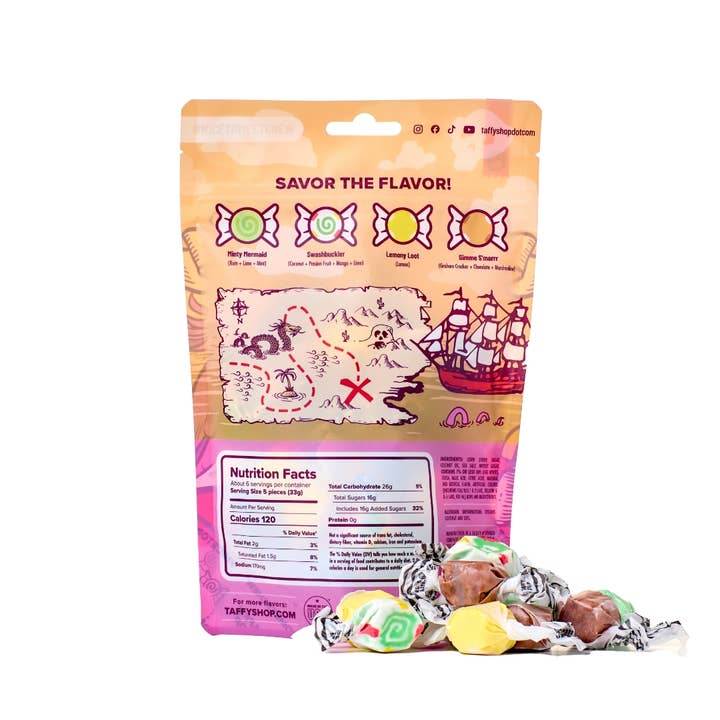 Taffy Shop - Wholesale Taffy - Polly Want a Taffy Bag (7oz.)™1