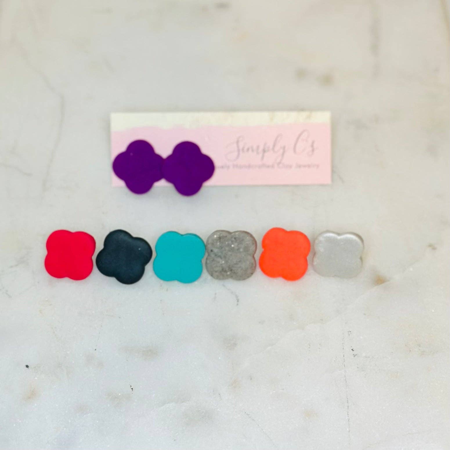 Simply C's - Vendita all'ingrosso Orecchini a bottone - Tori - Orecchini in argilla polimerica1