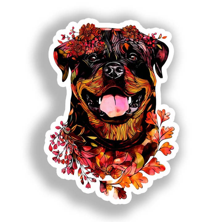Rottweiler Hund Aufkleber # A018115 für den Großhandel von Yoonek Graphics