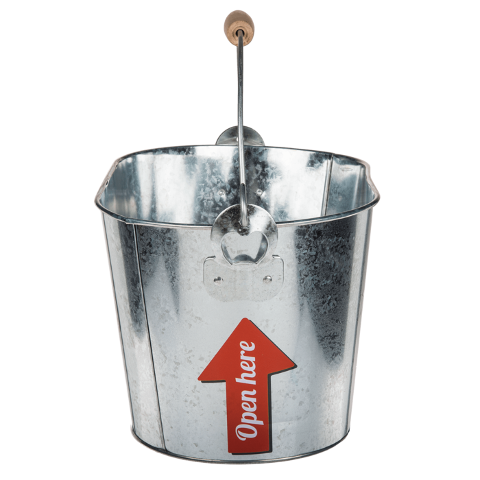 Out of the blue KG - Wholesale Bucket/Pail - Oval metal bucket, Cold Beer,2