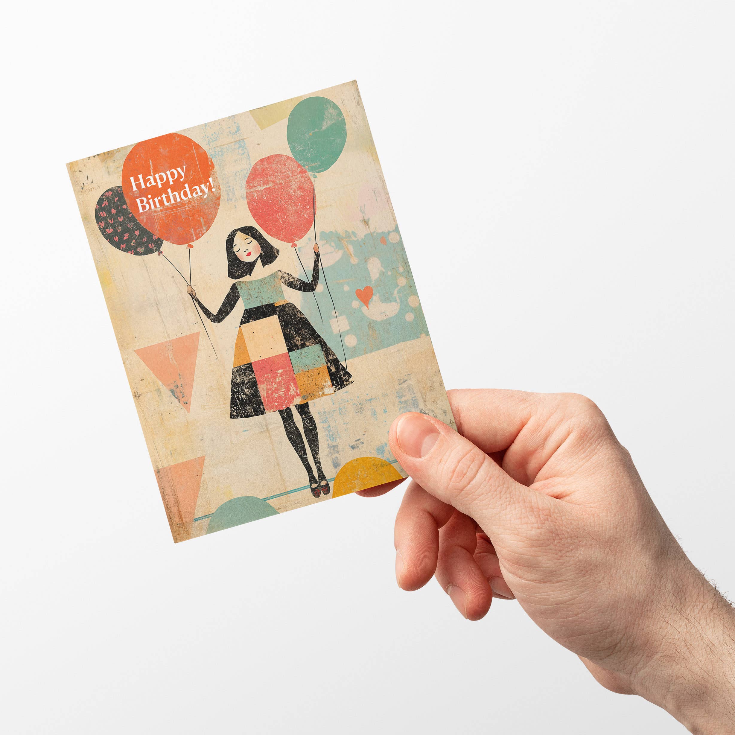 Paper Slam - Wholesale Birthday Card - Balloons for you - A2 greeting card2