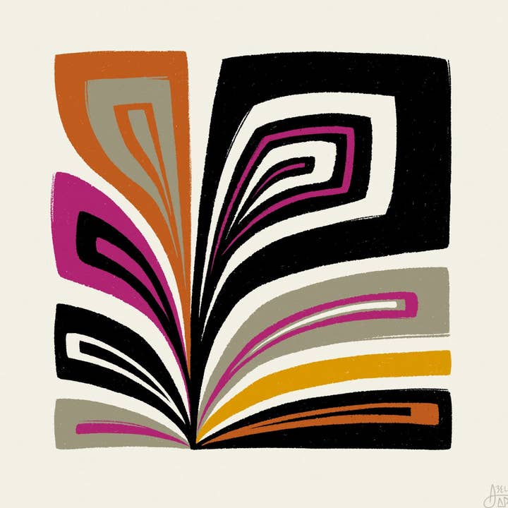 "Plant Form 005" Print AP200328 for wholesale by Abstract Pursuits