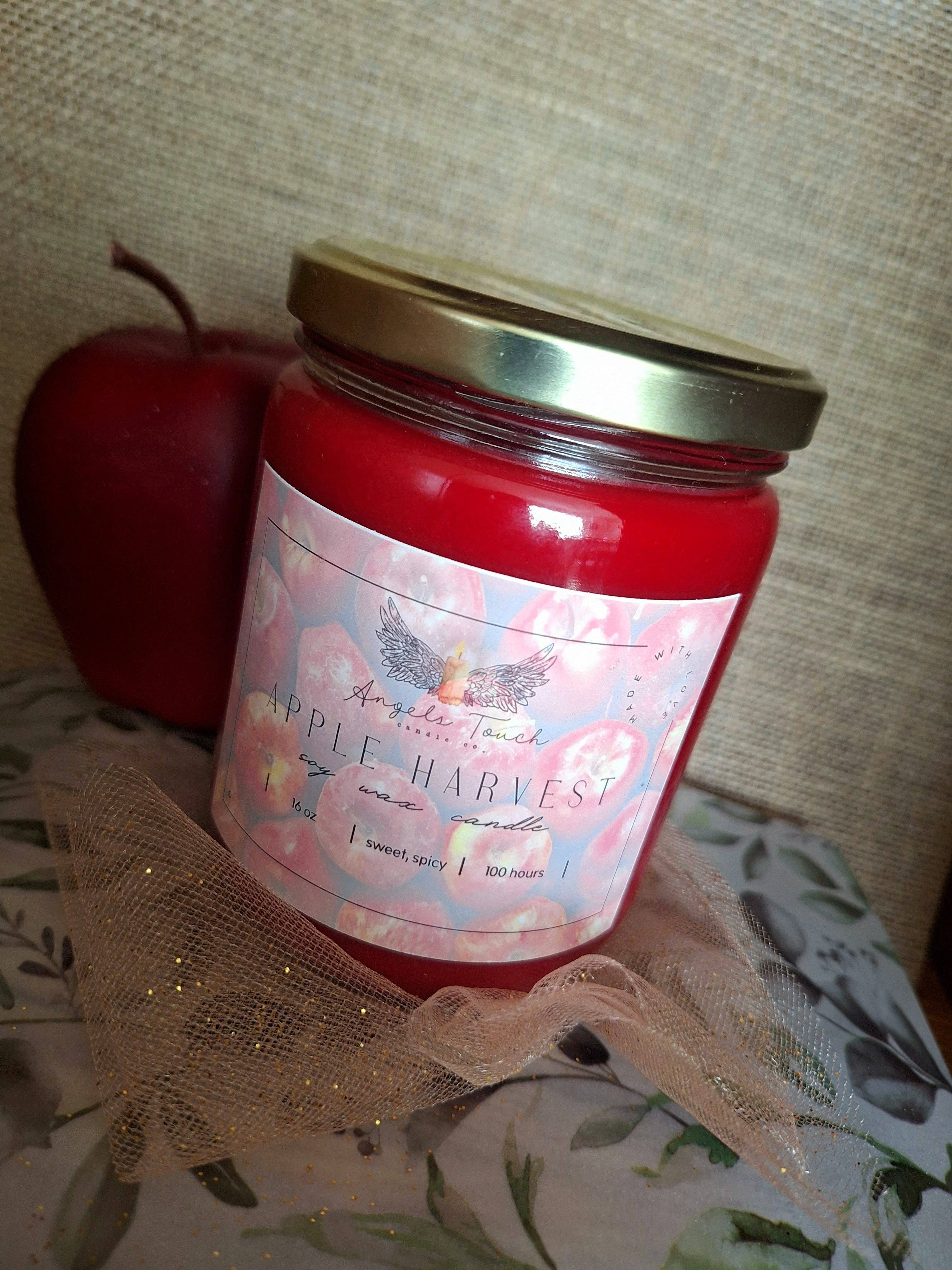 Angels Touch Candle Co. - Wholesale Jar/Filled Candle - Apple Harvest5