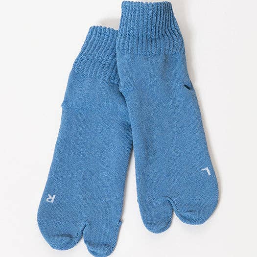 Calzini Amitabi Washi Giacinto Blu di Taiko per la vendita all'ingrosso da parte di wagumi