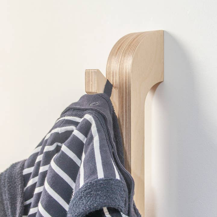 Norseman Design - Vente Porte-manteaux - Porte-manteau vertical 4 crochets en contreplaqué de bouleau4