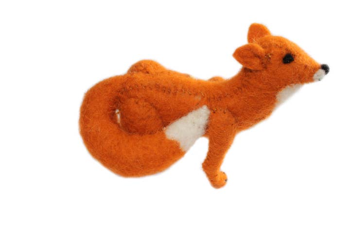 Silk Road Bazaar - Wholesale Ornament - Fox Ornament0