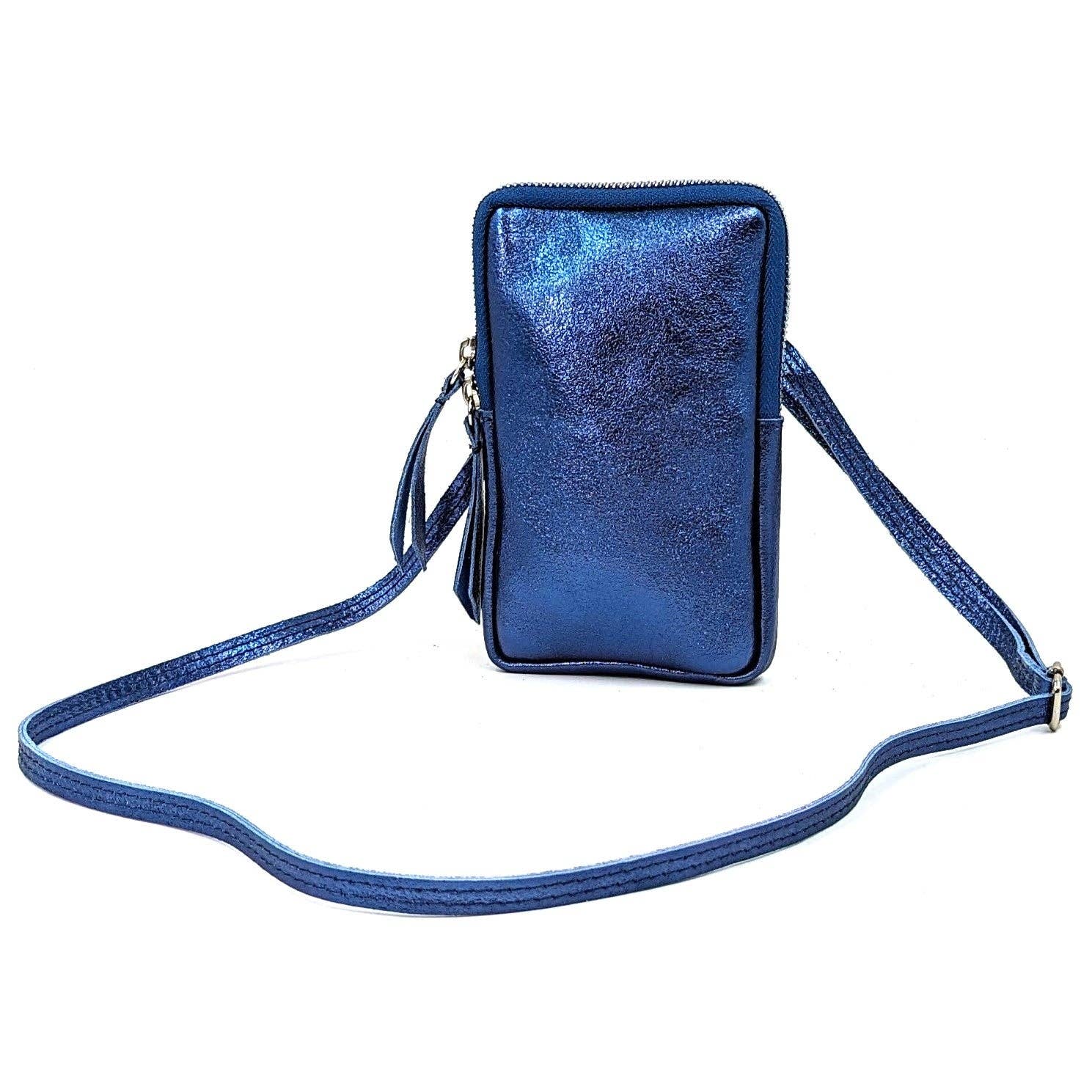 Tempest Designs – wholesale Crossbody bag – Women's – Essential metallic leather cross body phone bag/purse17