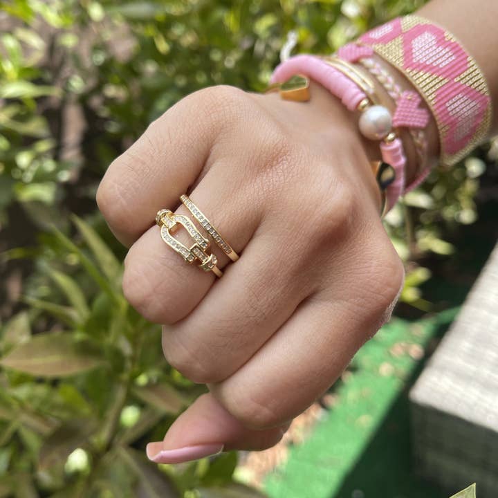 Horseshoe Ring for wholesale by E ACCESORIES JEWERLY