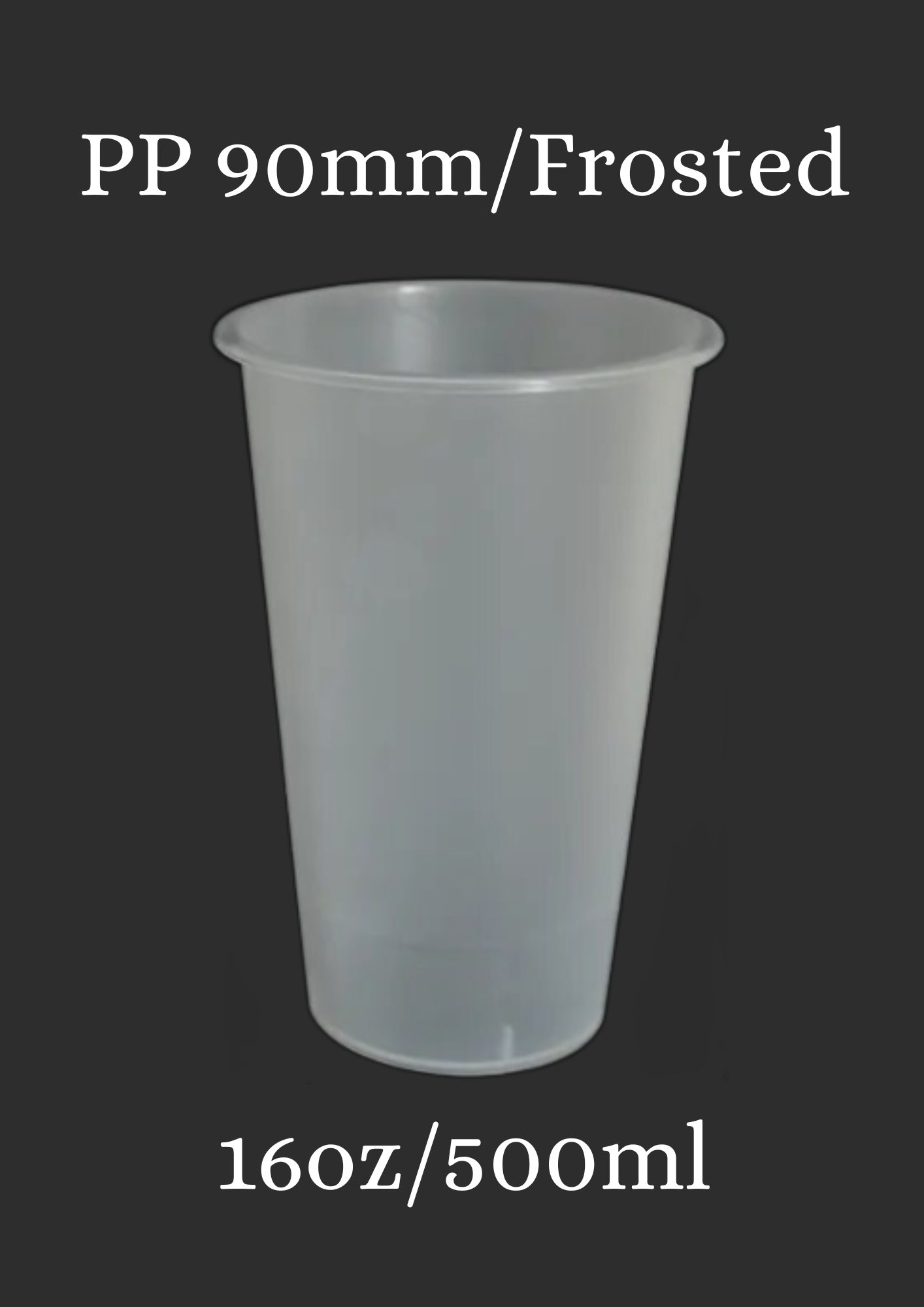 UNIMIX FLORAL - Wholesale Drinking Glass/Cup - PP Thick Plastic Cup&Lid 90mm In Various Sizes&Types 50/PK1