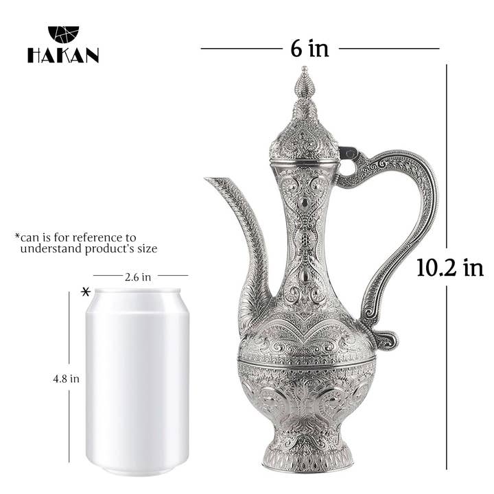 Hakan – Großhandel Krug – Zemzem Ewer Payitaht Big, Zamzam Wassergießer, 14,8 Unzen