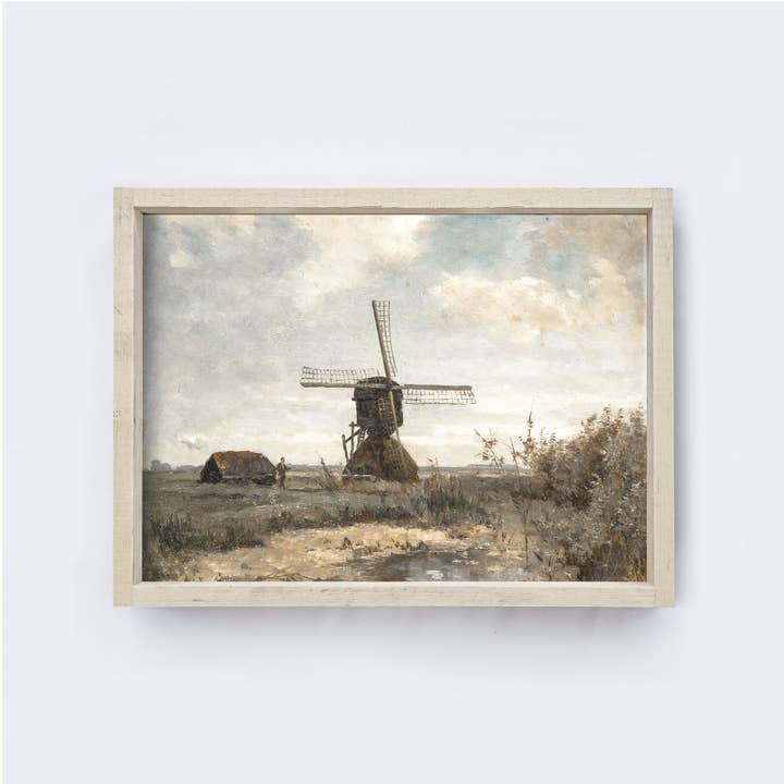 Hoekstra Decor - Wholesale Art Print - Vintage Print Framed | A Sunny Day A87