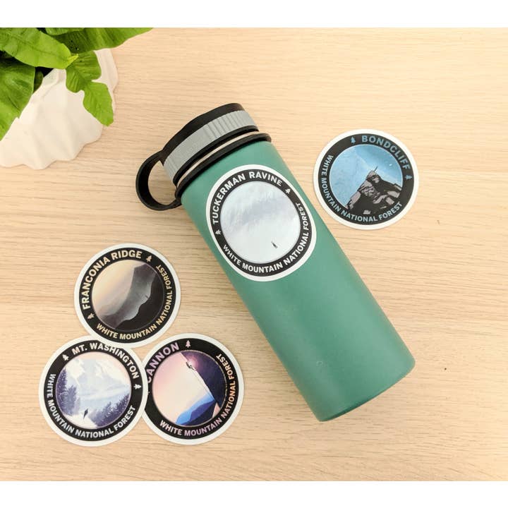 Kat Maus Haus Illustration - Wholesale Sticker - Bondcliff Mountain, NH Sticker1