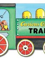 Curious George'S Train Mini Movers Shaped Board Book for wholesale by HarperCollins