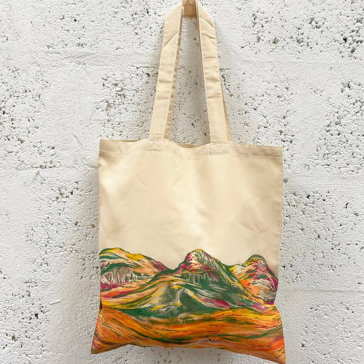Discover and Draw – Großhandel Tragetasche – Damen – Tragetasche Three Sisters of Glen Coe Mountain
