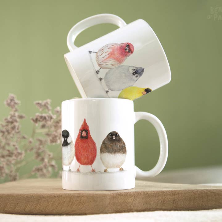 Beast of Paradise - Wholesale Coffee/Tea Cup - Ceramic Mug, North American Birds, Funny Mugs, Animal Mug