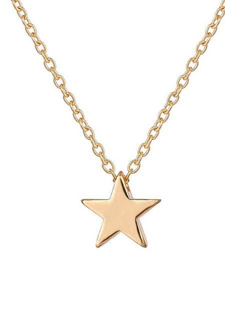 Nette Road Wholesale - Venta al por mayor Collares con colgantes/abalorios - Pequeña estrella brillante0