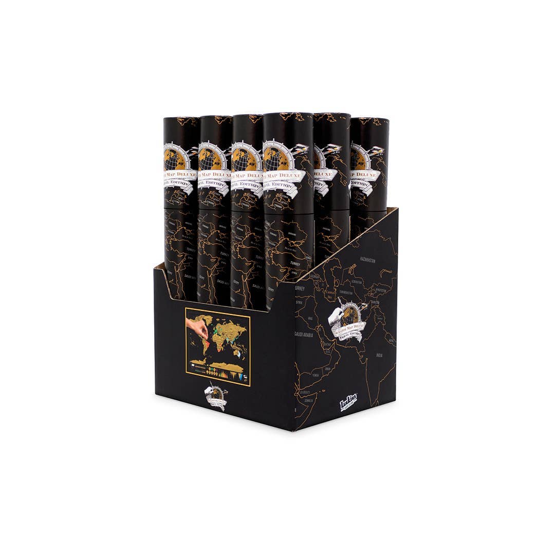 SUCK UK Ltd - USA - Wholesale Map - Scratch Map ® - Deluxe Travel Edition2