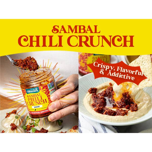 Homiah - Wholesale Chili Paste - Sambal Chili Crunch - Shrimp, 6 oz2