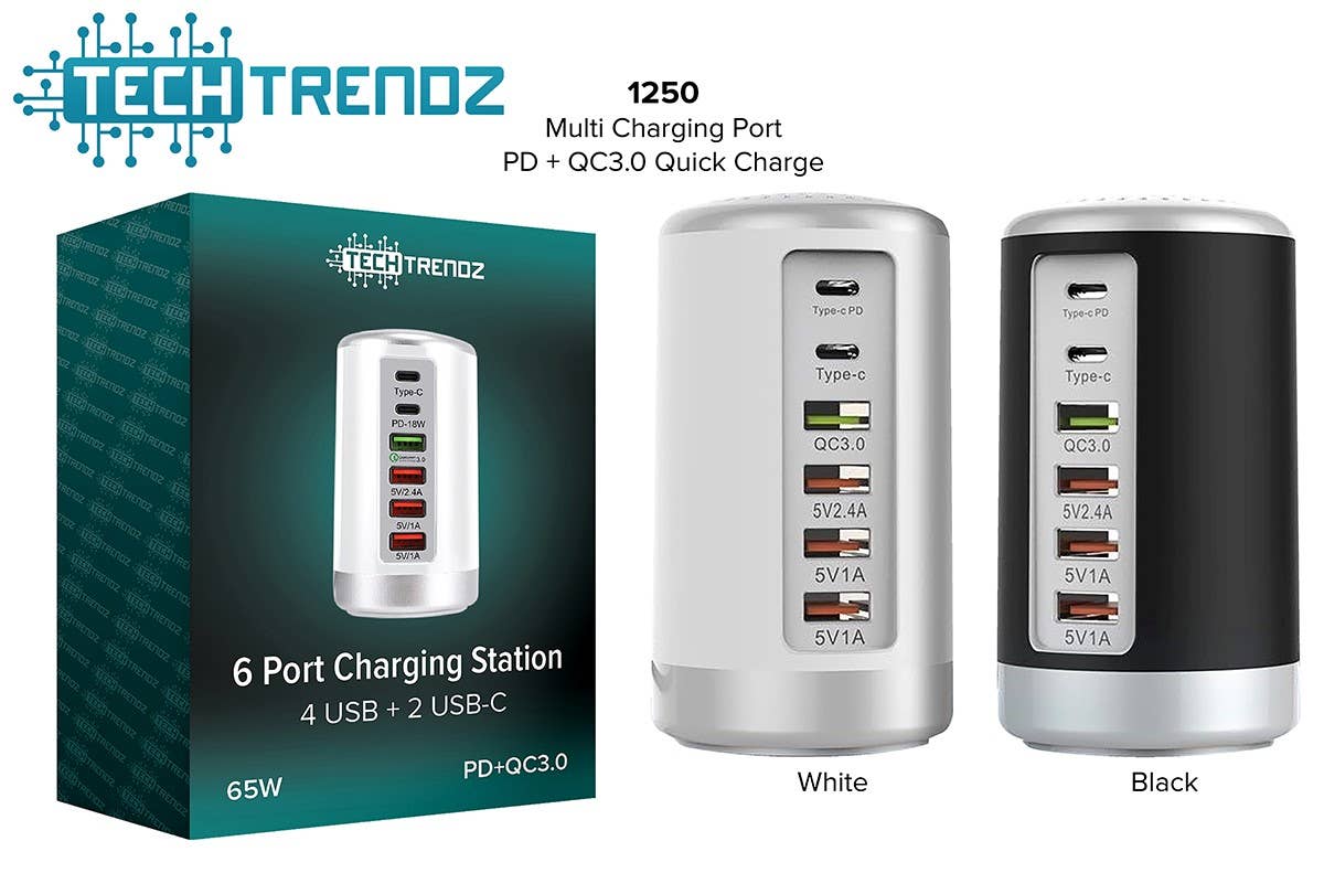 Tech Trendz - Wholesale Charging Dock - Multi Charging Port0