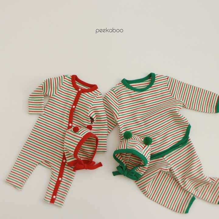 peekaboo – Engroshandel Bodysuit - Baby – Unisex jul baby bodysuit sæt5