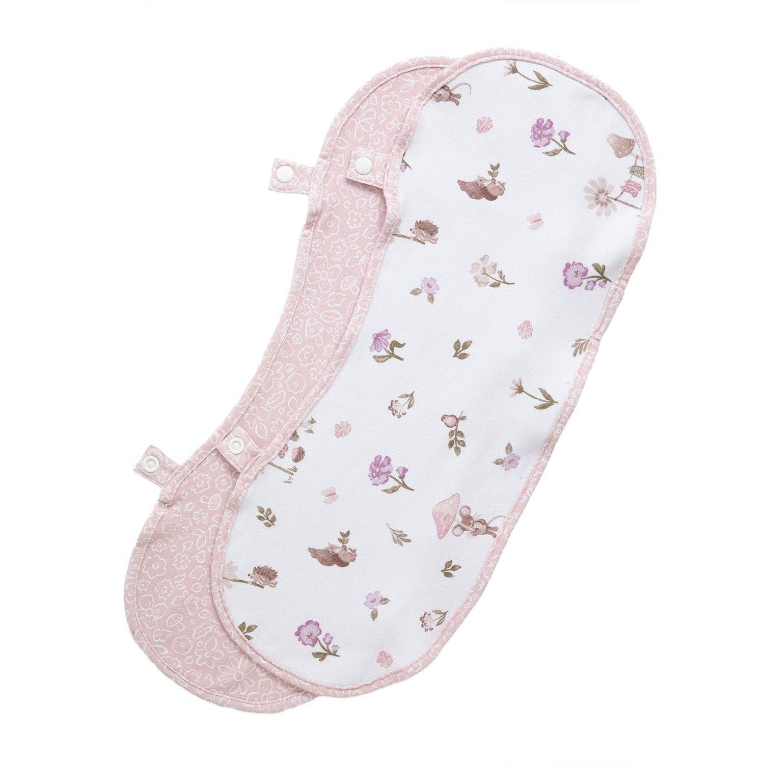 Living Textiles - Wholesale Burp Cloth Set - Baby - 2PK Burp Cloth - Mushroom House2