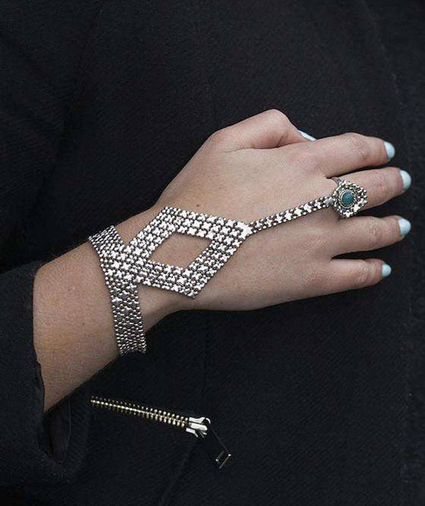Urbiana – Großhandel Manschettenarmband – Handgeschirr mit Cuffed Cut Out Diamond9
