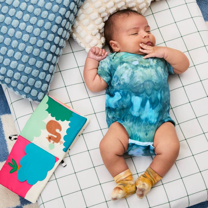 The Wildest Kids - Wholesale Bodysuit (Non-Footed) - Baby - Ice-Dyed Baby Bodysuits