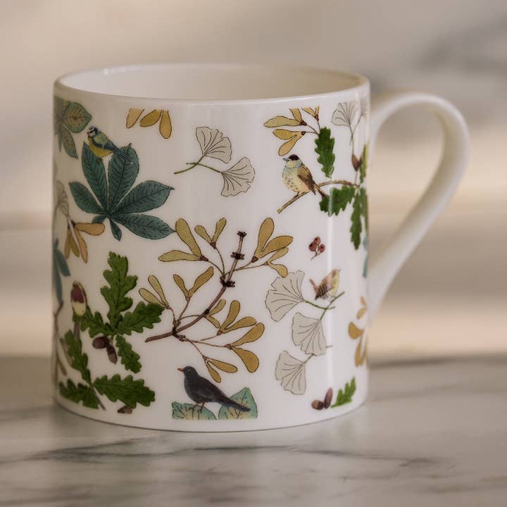 Sophie Allport - Wholesale Coffee Mug - Orchard Birds Mug1