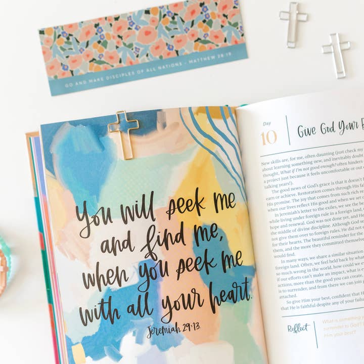 Bookmark + Cross Paper Clips for wholesale on Faire4