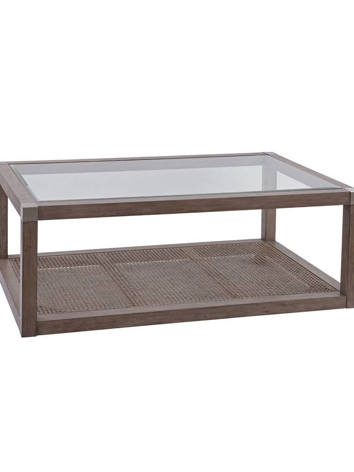 Calum Cocktail Table for wholesale by Bassett Mirror Co