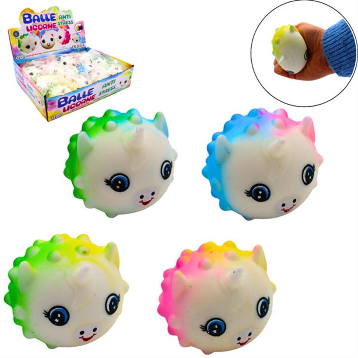 TSJJ - Vendita all'ingrosso Giocattolo squishy - Bambini e neonati - Unicorno antistress 7,5 cm0