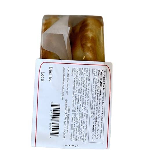 Jessy's Pastries - Wholesale Shelf Stable Prepared Meal - Mac & Cheese Empanadas - 2 Ct Package Retail Ready1