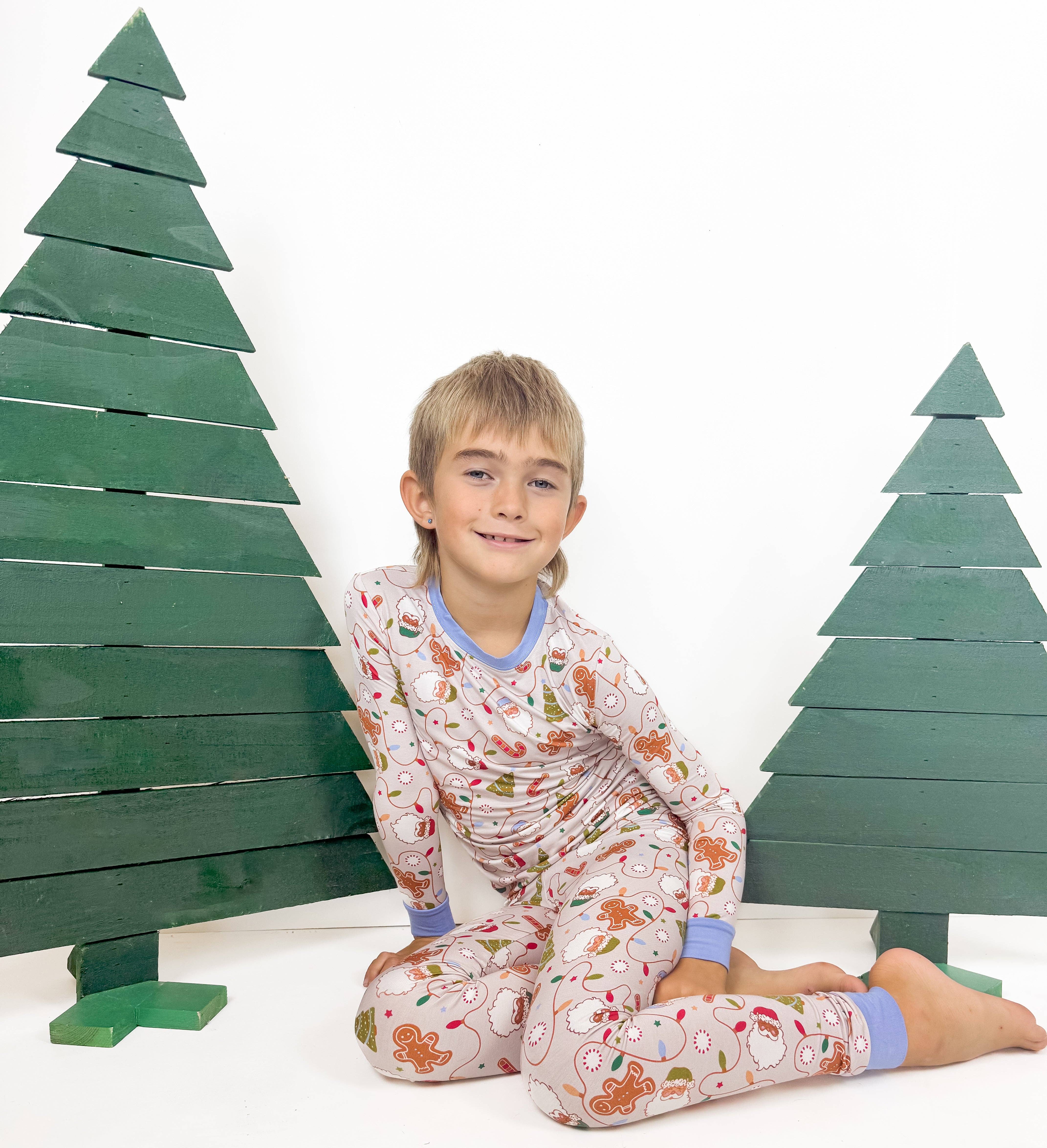 Belle & bros - Wholesale Sleepwear Set - Kids - SLEIGH BROS | TWO PIECE SET1
