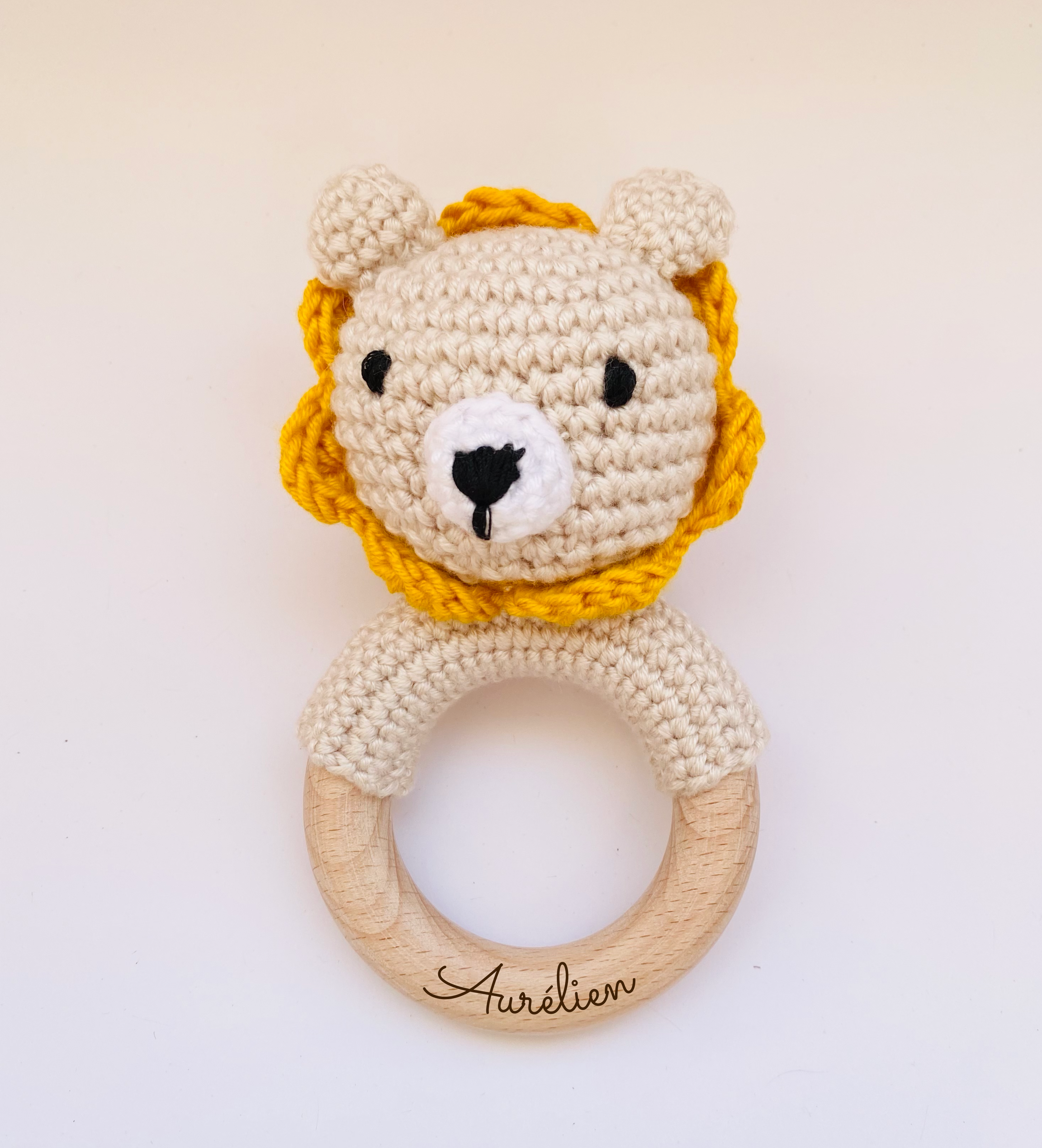 Les Petits Citrons - Wholesale Handheld Rattle - Baby - Crochet rattle for babies 4