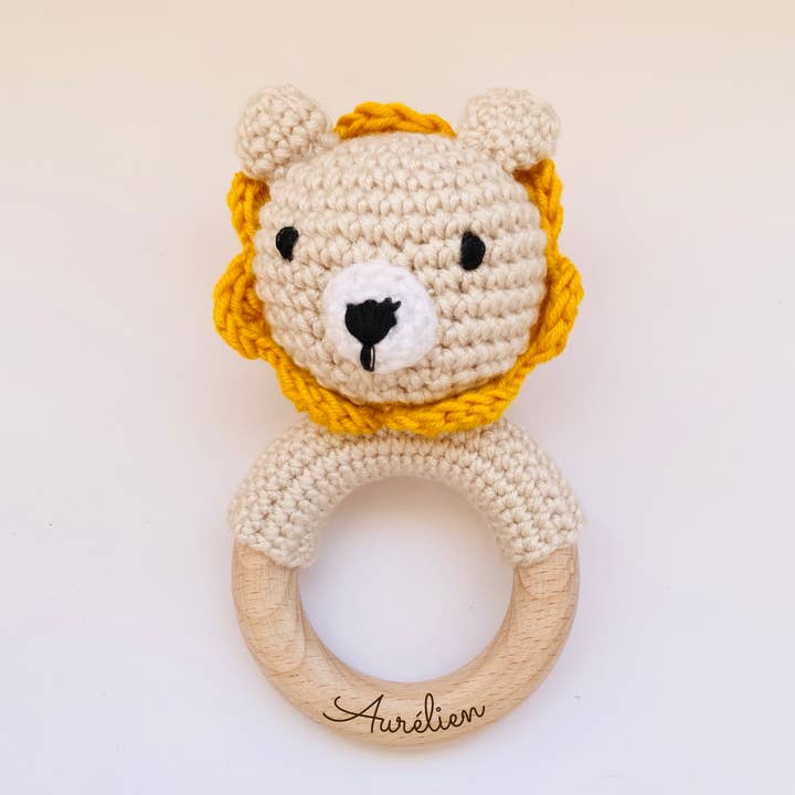 Les Petits Citrons - Wholesale Handheld Rattle - Baby - Crochet rattle for babies 4