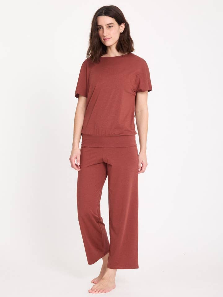 Mede - Tee-Shirt En Lyocell pour la vente par Yoga Searcher