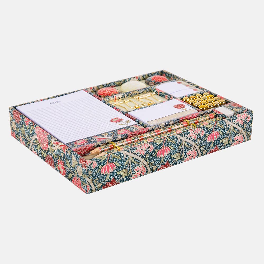 The Gifted Stationery Company - Wholesale Stationery/notecard set - Stationery Set - William Morris - Cray1