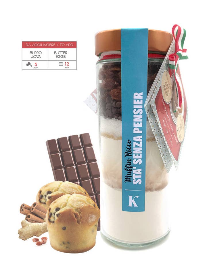 MUFFIN MIX IN A JAR for wholesale by Kucino