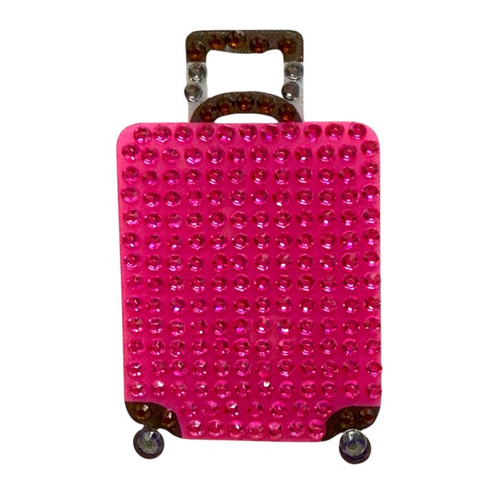 Suitcase 2" Rhinestone Sticker for wholesale by StickerBeans