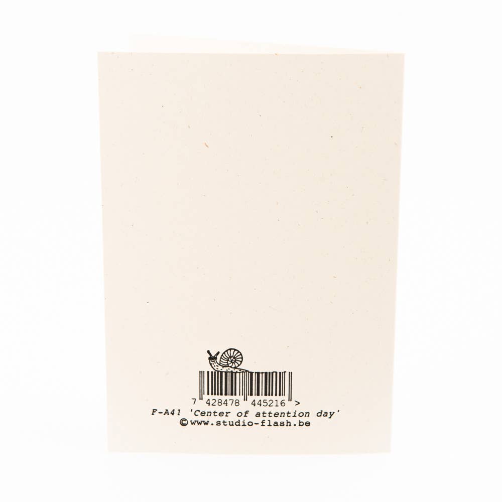 Studio Flash - Wholesale Birthday Card - F-A41 ‘Center of attention day’1