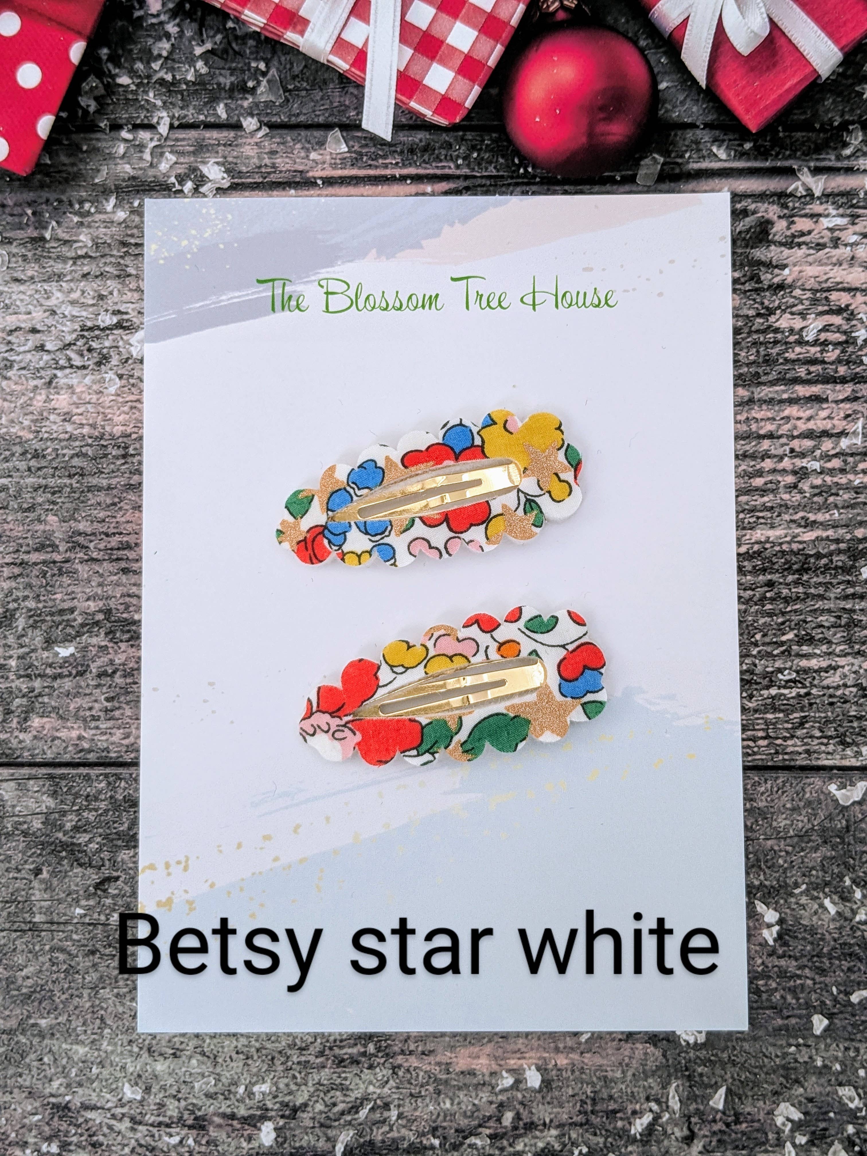 The Blossom Tree House - Wholesale Hair Clip - Kids - Liberty of London fabric hair clips2