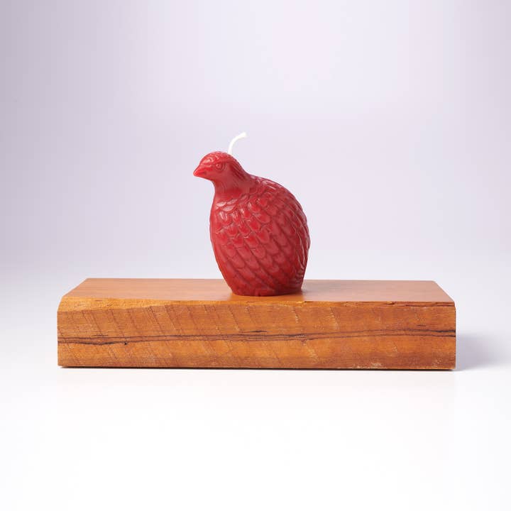 Greentree Home Candle – Engroshandel Gavelys – Partridge håndstøbt bivokslys2