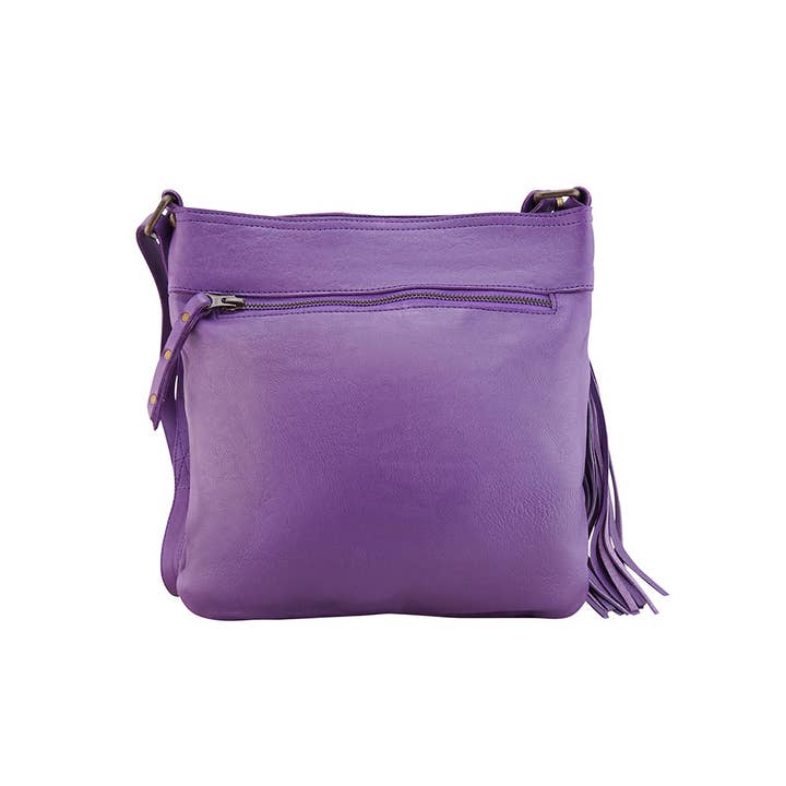 Cadelle Leather - Wholesale Crossbody bag – Women's - Millie Crossbody Bag | Violet1