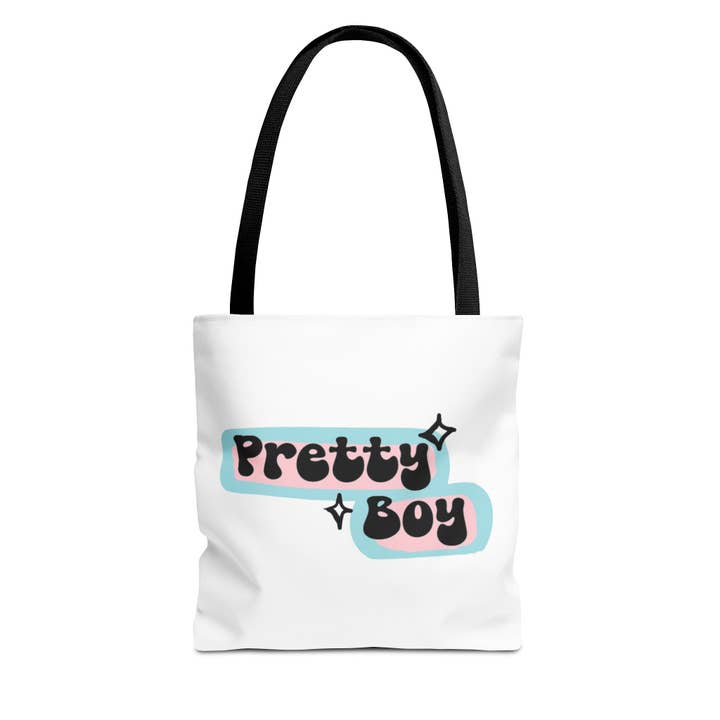 Sac fourre-tout Pretty Boy (AOP) pour la vente par MegandMoonCo