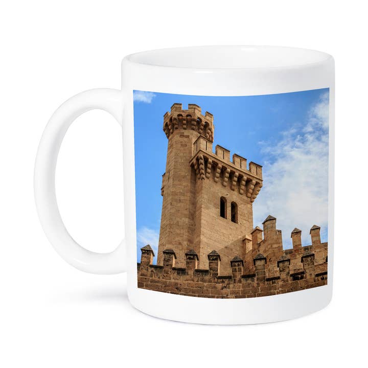 3dRose - Wholesale Coffee Mug - 3dRose, Spain, Balearic Islands, Mallorca, Palma de Mallorca, Almudaina palace, Mug8