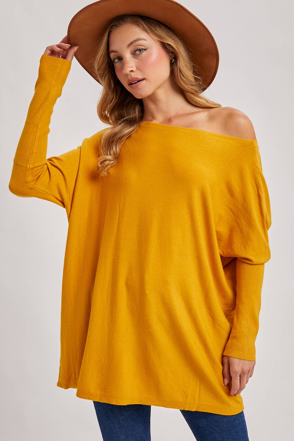 Bluivy - Wholesale Tunic - Women's - FLOWY BOATNECK DOLMAN TUNIC - ST. PATRICK'S DAY75