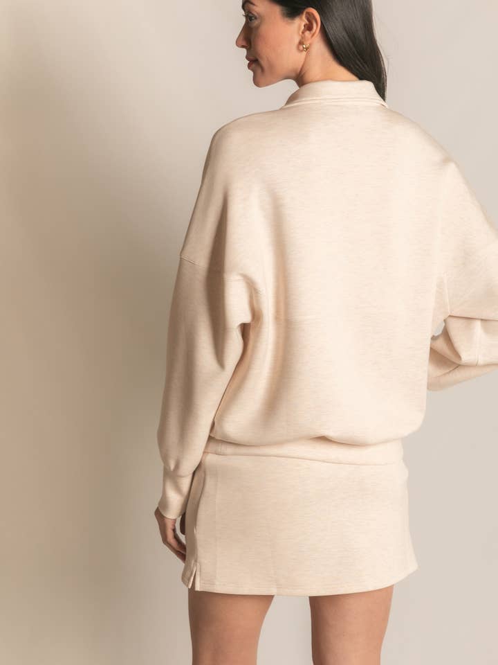 P. CILL – wholesale Sweatshirt - Dam – P. CILL Butter Modal tröja med dragkedja77