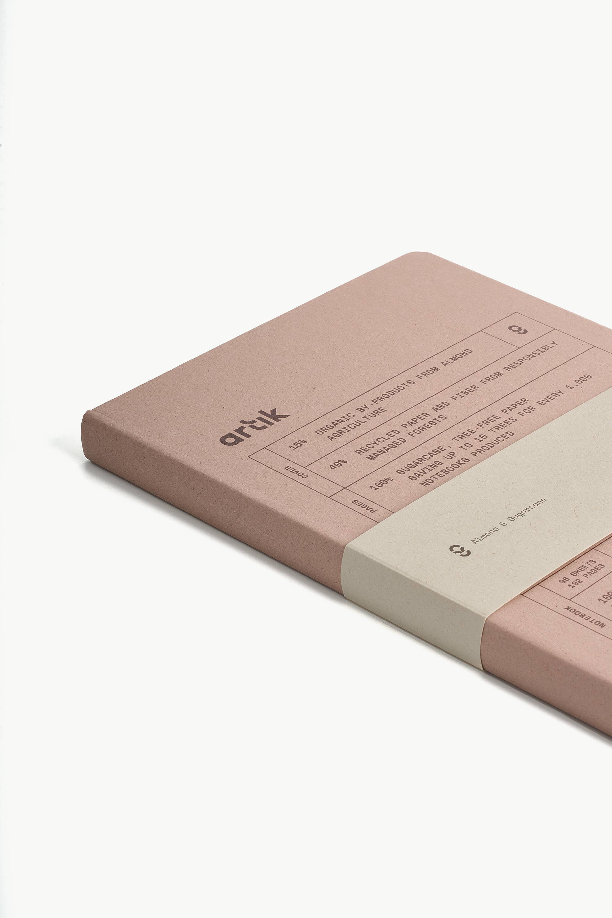 Artık - Wholesale Journal/Diary - Artik Hard Cover Journal | Ruled | Almond1