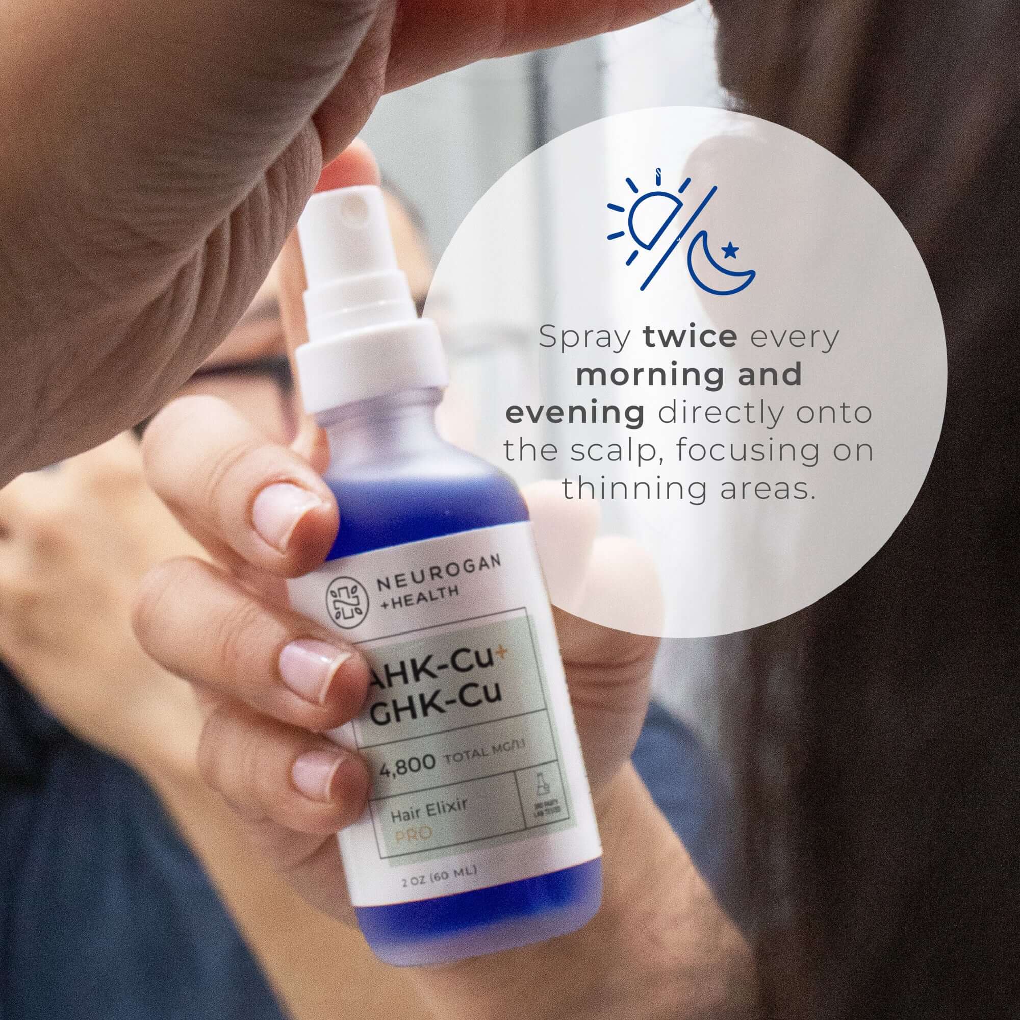 Neurogan Health – wholesale Hårserum – AHK-CU + GHK-CU hårserum pro2