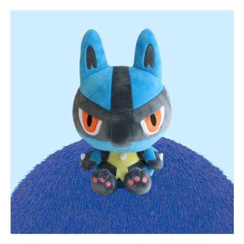 POKEMON BIG POP PLUSH - LUCARIO SIZE: 25 CM for wholesale by BCZShop